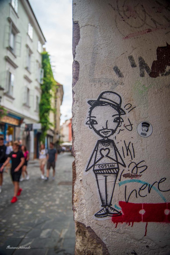 street art rue ljubljana